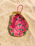 Hand-Painted Oyster Shell Ornament